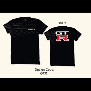 Nissan GTR statement shirt